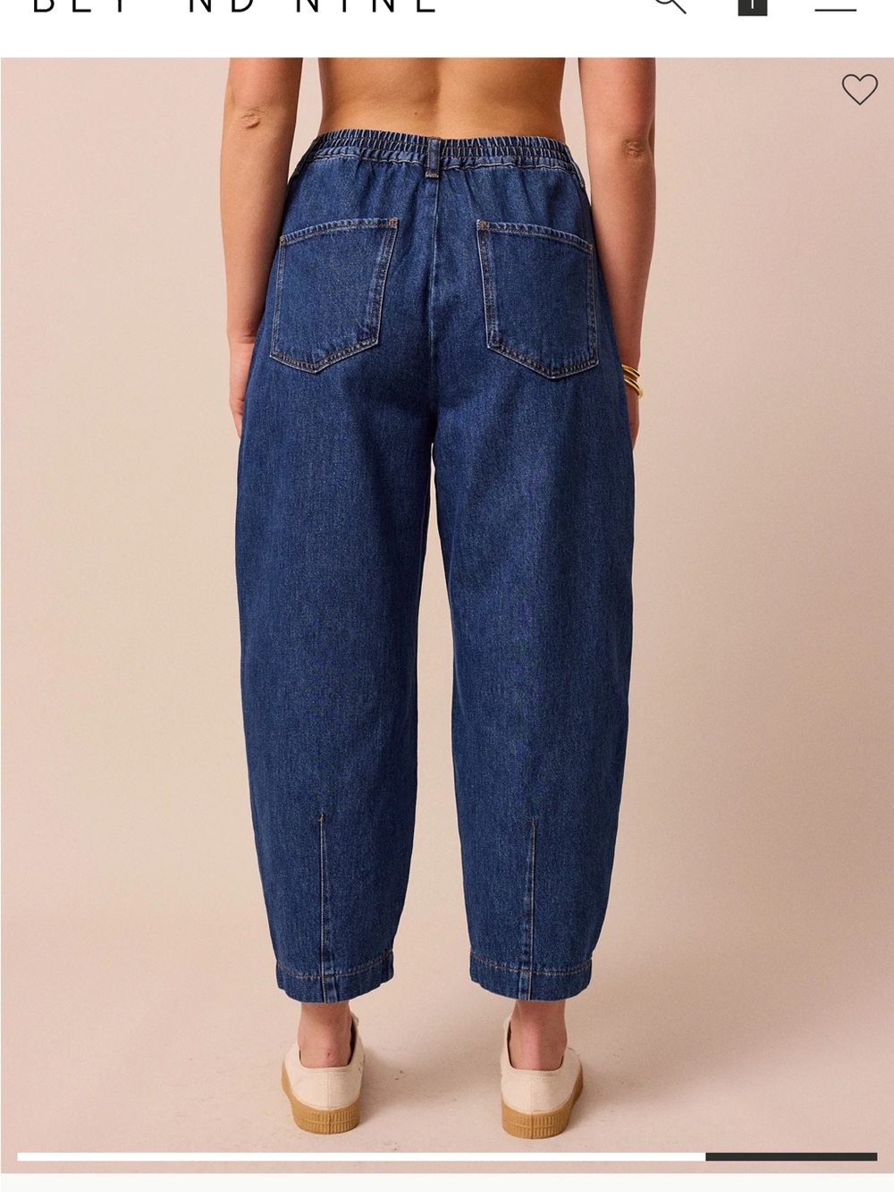 Beyond Nine Remi Jeans Mid Blue size XS - Picture 2 of 10